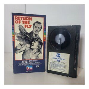 Return of the fly BETA Tape Betamax (Not VHS) Vincent Price Key Video